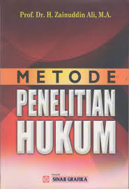 Cover METODE PENELITIAN HUKUM / ZAINUDDIN ALI