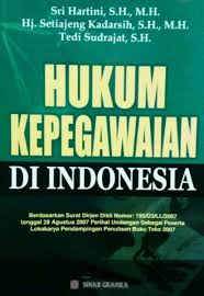 Cover HUKUM KEPEGAWAIAN DI INDONESIA' / SRI HARTINI