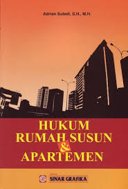 Cover HUKUM RUMAH SUSUN DAN APARTEMEN / ADRIAN SUTEDI