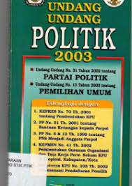 Cover AMANDEMEN UNDANG-UNDANG PARTAI POLITIK 2011' :  UU RIN NO.2 TH.2011 / SINAR GRAFIKA