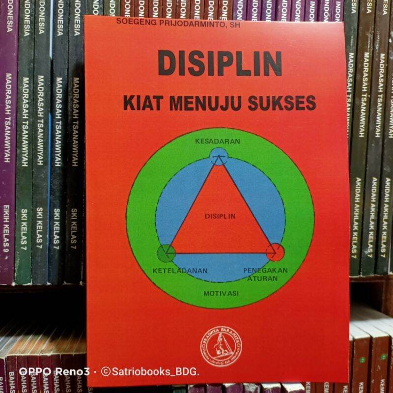 Cover DISIPLIN KIAT MENUJU SUKSES / SOEGENG PRIJODARMINTO, SH