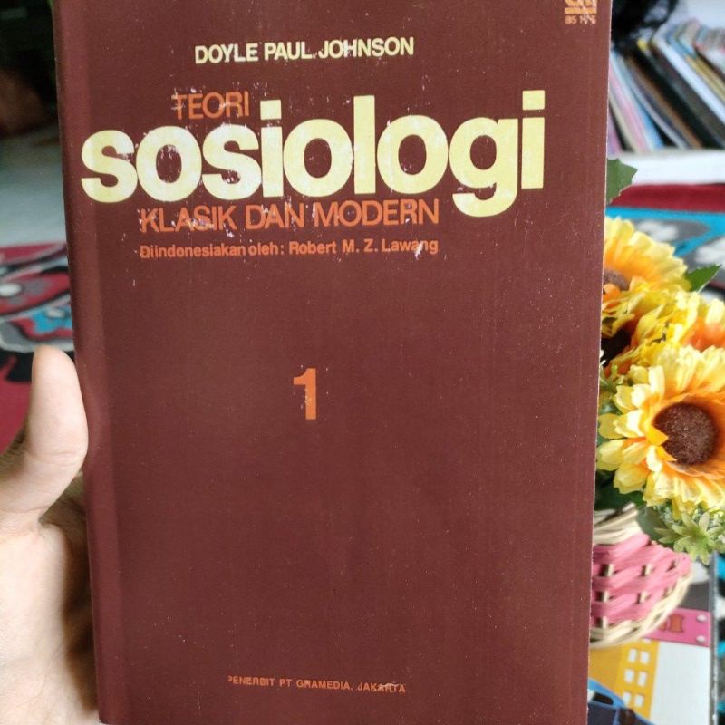 Cover TEORI SOSIOLOGI KLASIK DAN MODERN / DOYLE PAUL JOHNSON