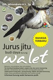 Cover JURUS JITU BUDIDAYA BURUNG WALET / WHIENDRATA