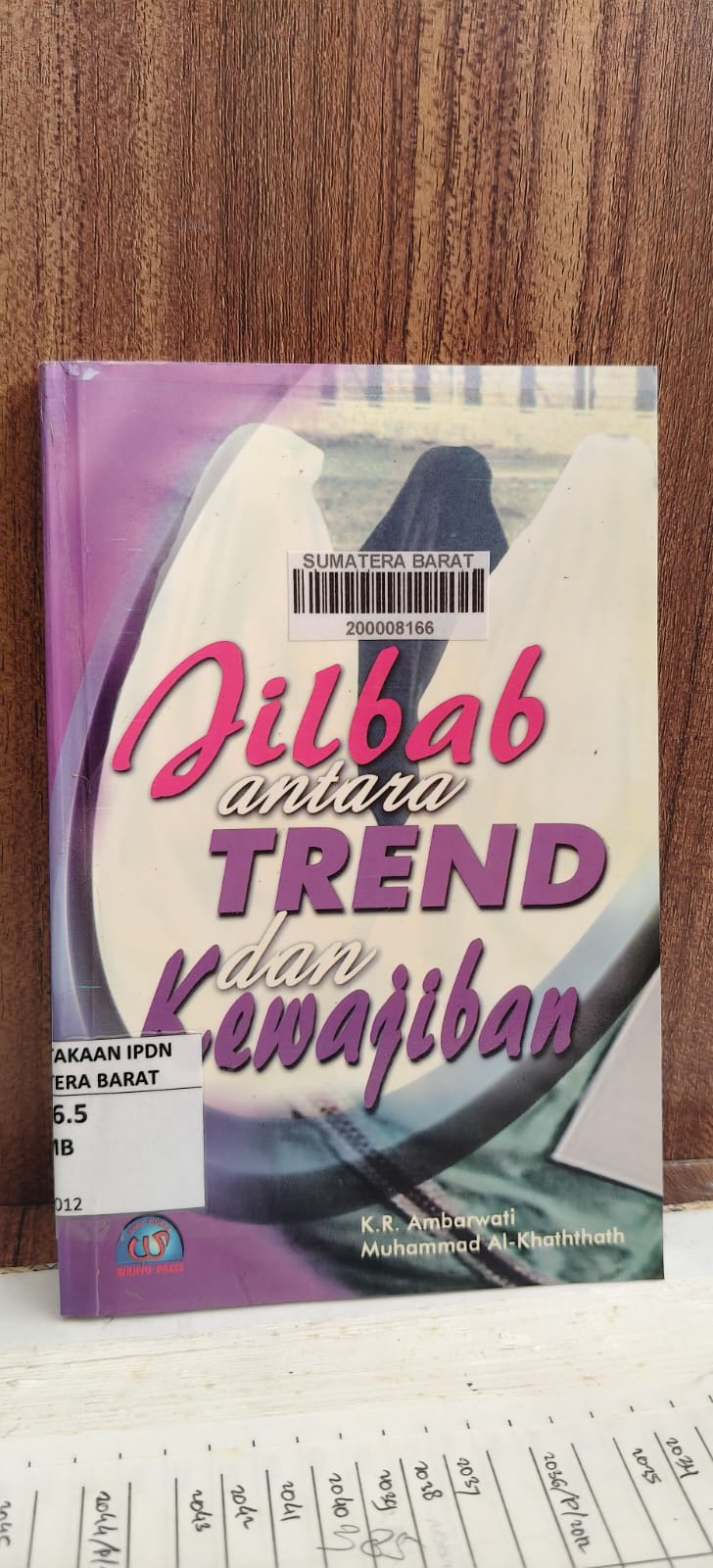 Cover JILBAB ANTARA TREN DAN KEWAJIBAN / AMBRAWATI