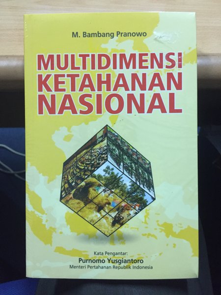 Cover MULTIDIMENSI KETAHANAN NASIONAL / M. BAMBANG PRANOWO