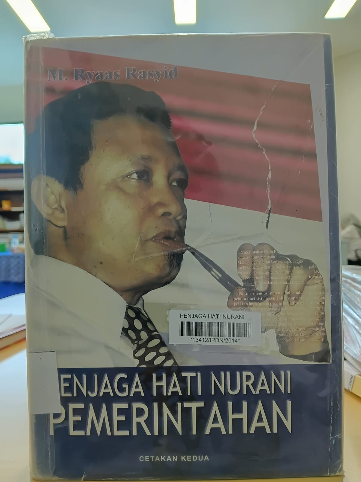Cover PENJAGA HATI NURANI PEMERINTAHAN / M. RYAAS RASYID