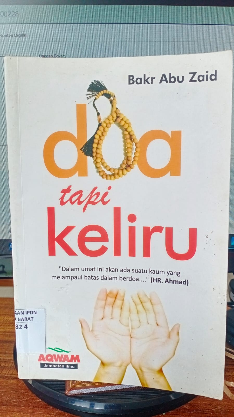 Cover DOA TAPI KELIRU / BAKR ABU ZAID
