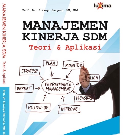 Cover MANAJEMEN KINERJA SDM :  Teori & Aplikasi / Prof. Dr. SISWOYO HARYONO, MM., MP.d