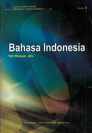 Cover BAHASA INDONESIA / YETI MULYATI