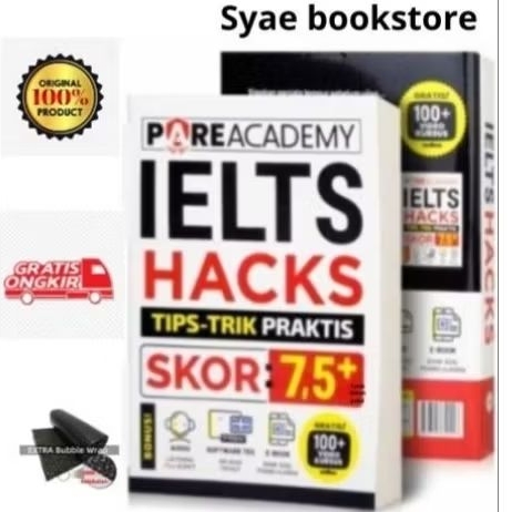 Cover IELTS HACKS :  Tios-Trik Praktis Skor 7,5 / VITA PRAMUJI BUDI LESTARI, ARI KISTIWI ( PENYUNTING )