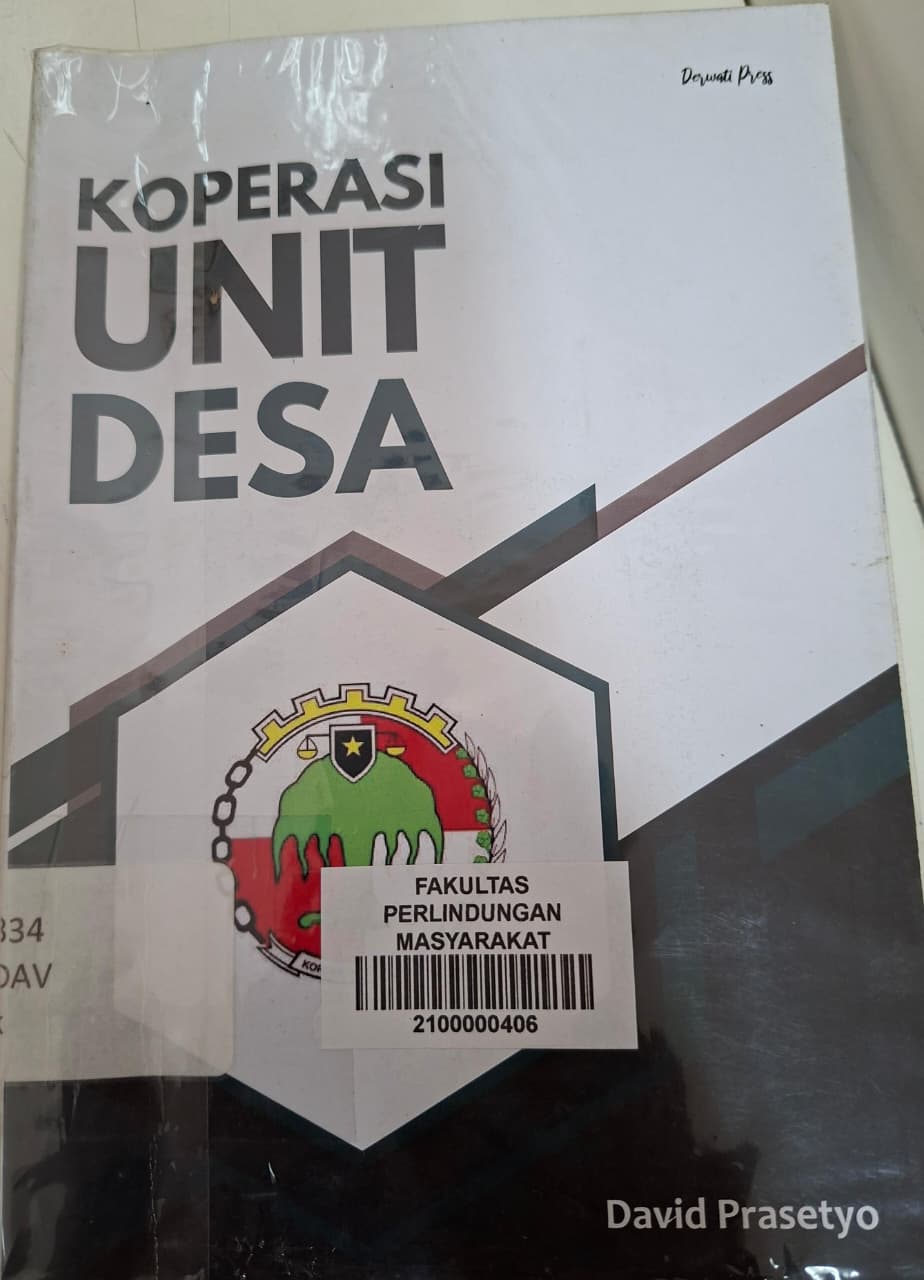 Cover KOPERASI UNIT DESA / DAVID PRASETYO