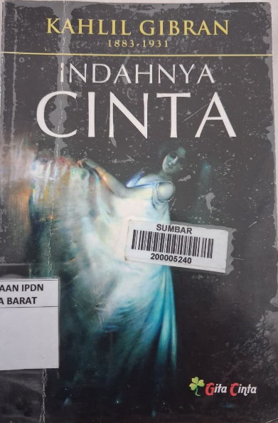 Cover INDAHNYA CINTA / KAHLIL GIBRAN