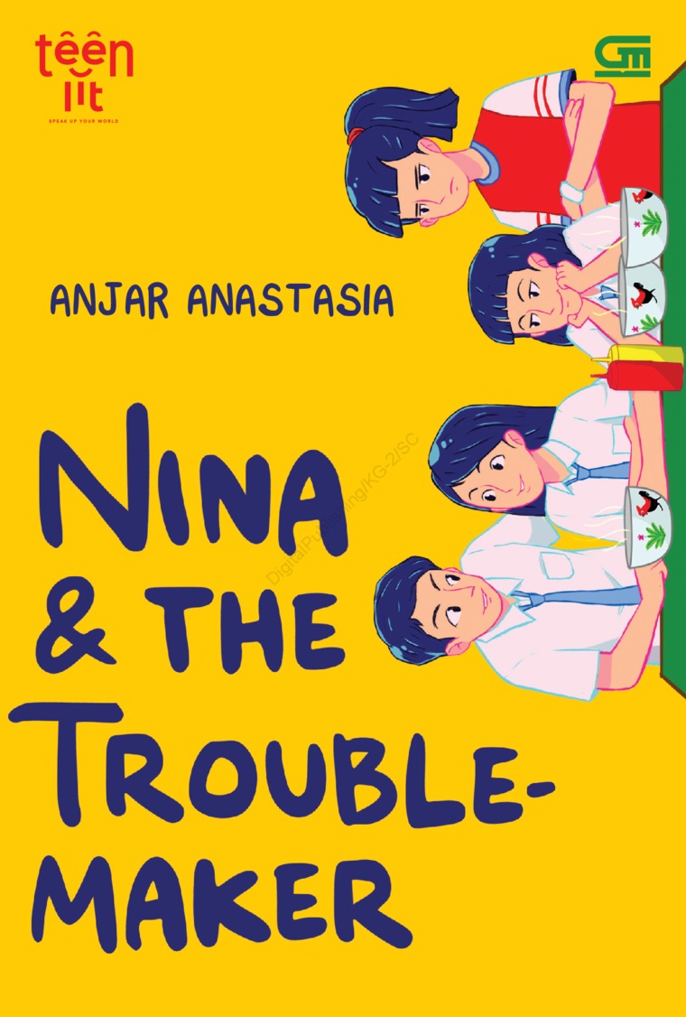 Cover NINA & THE TROUBLE MAKER / ANJAR ANASTASIA