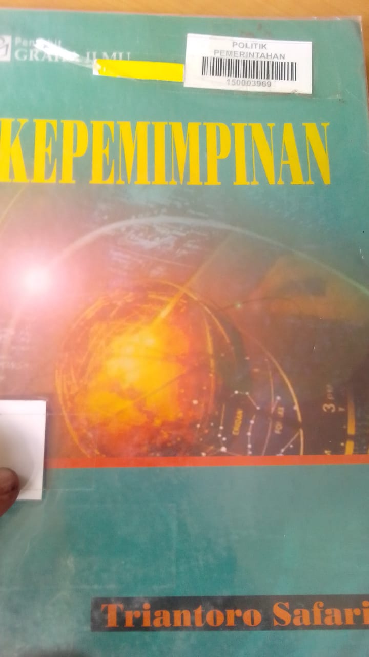 Cover KEPEMIMPINAN / TRIANTORO SAFARIA