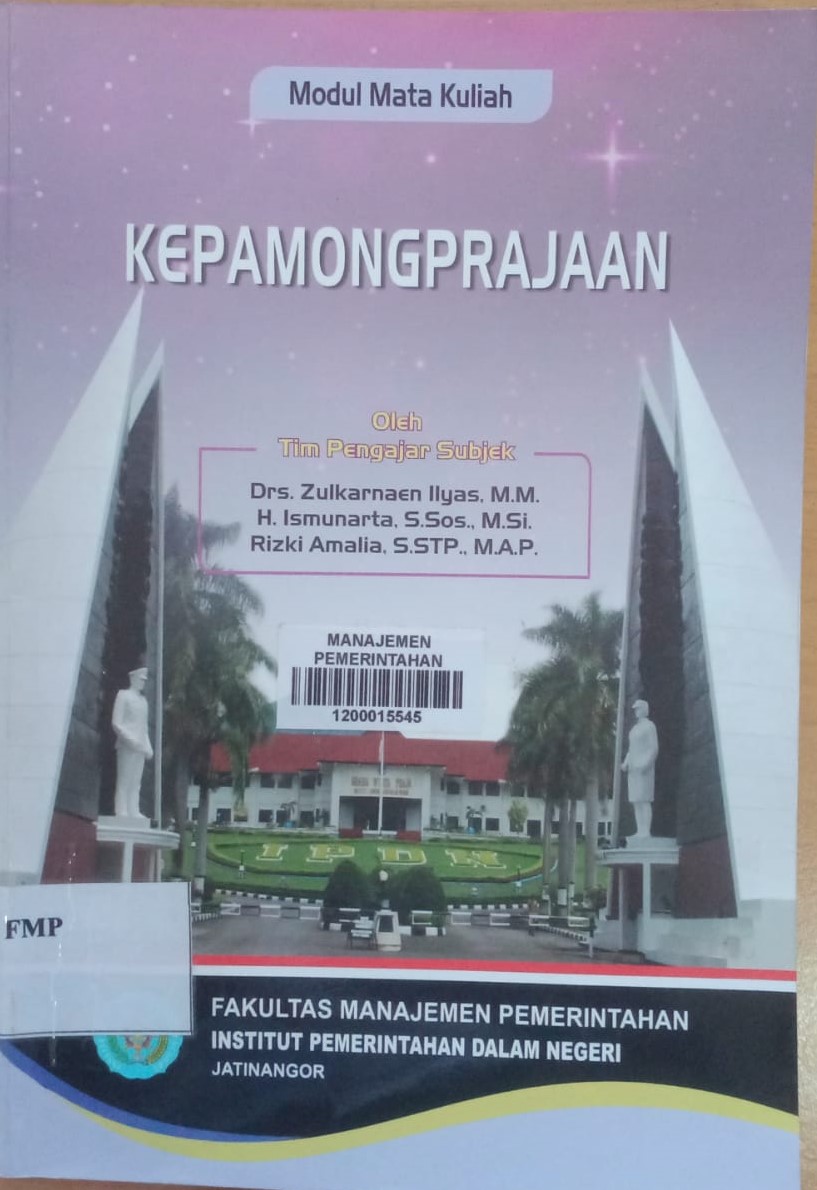 Cover KEPAMONGPRAJAAN / TIM PENGAJAR SUBJEK