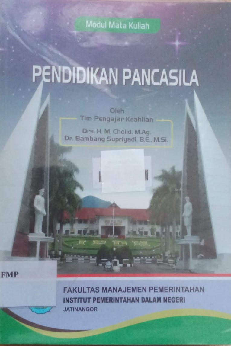 Cover PENDIDIKAN PANCASILA / TIM PENGAJAR SUBJEK