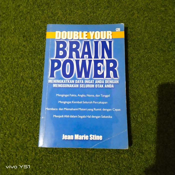 Cover DOUBLE YOUR BRAIN POWER :  Meningkatkan daya ingat anda dengan menggunakan seluruh otak anda / JEAN MARIE STINE