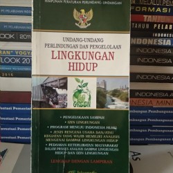Cover UNDANG-UNDANG PERLINDUNGAN DAN PENGELOLAAN LINGKUNGAN HIDUP / INDONESIA