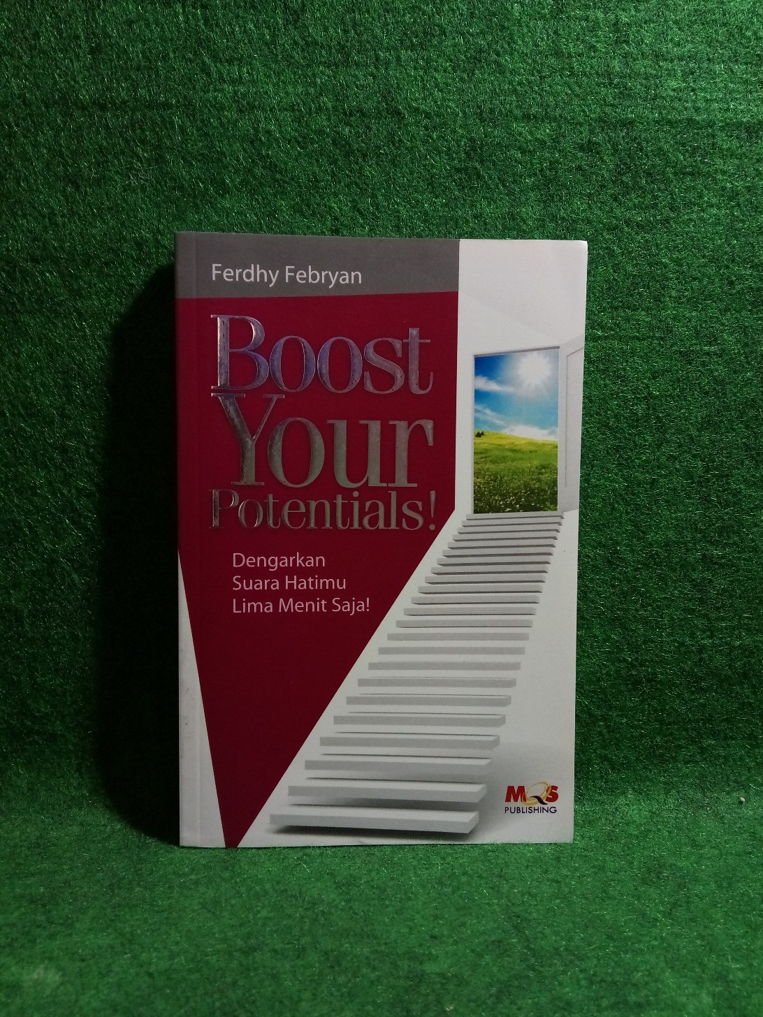 Cover BOOST YOUR POTENTIALS! :  Dengarkan Suara Hatimu Lima Menit Saja! / FERDHY FEBRYAN