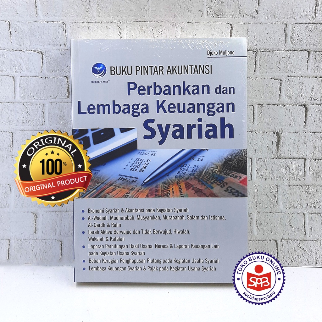 Cover BUKU PINTAR AKUNTANSI PERBANKAN DAN LEMBAGA KEUANGAN SYARIAH / DJOKO MULJONO