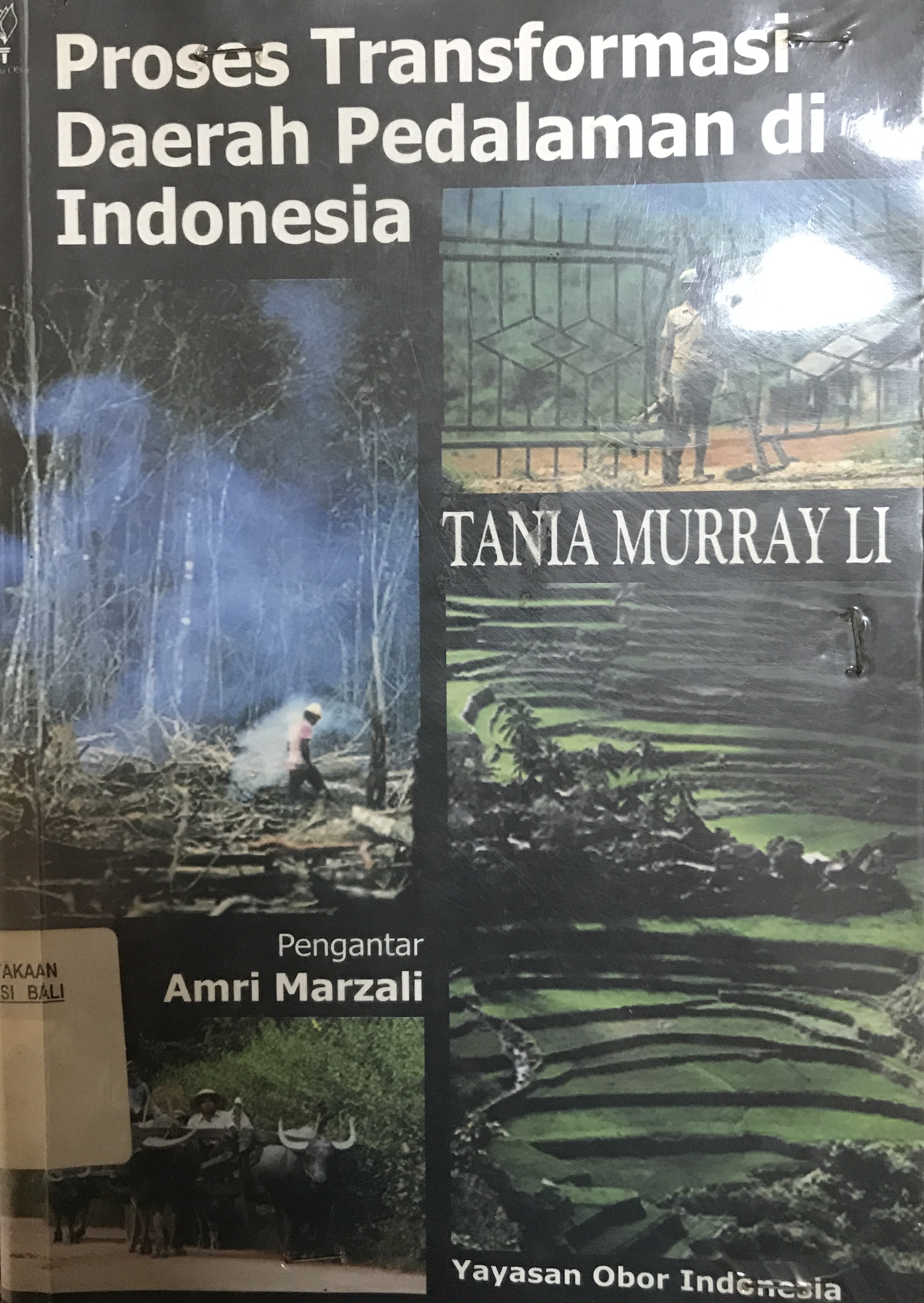Cover PROSES TRANFORMASI DAERAH PEDALAMAN DI INDONESIA / TANIA MURRAYLI