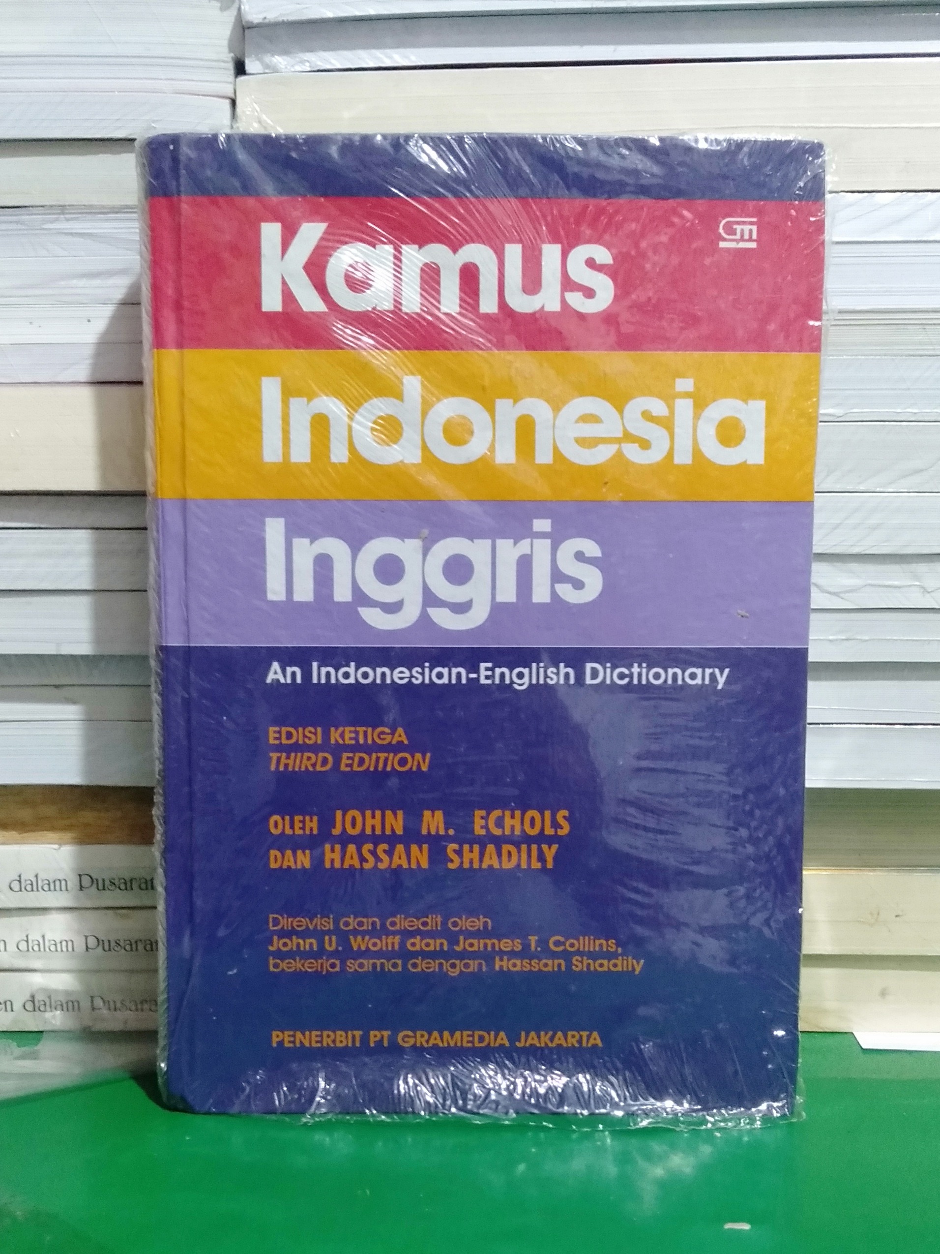 Cover KAMUS INDONESIA INGGRIS / JOHN M. ECHOLS