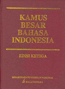 Cover KAMUS BESAR BAHASA INDONESIA / TIM PUSAT BAHASA   DPN