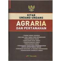 Cover KITAB UNDANG-UNDANG AGRARIA DAN PERTAHANAN . / TIM FOKUSMEDIA