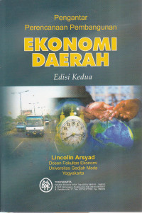 Cover PENGANTAR PERENCANAAN PEMBANGUNAN EKONOMI DAERAH / LINCOLIN ARSYAD