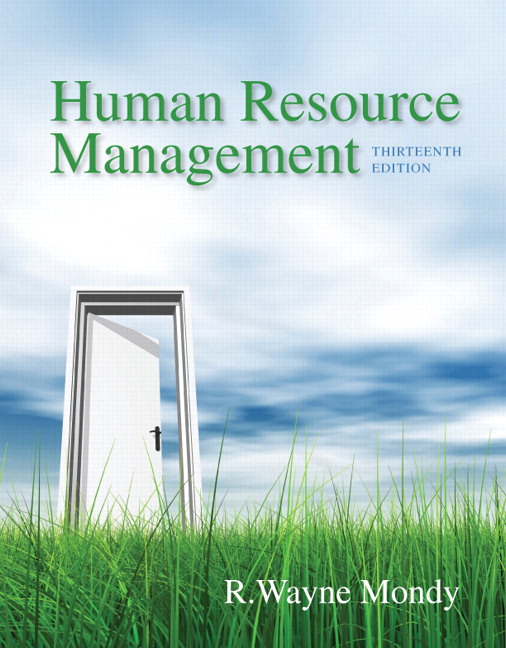 Cover HUMAN RESOURCE MANAGEMENT / R. WAYNE MONDY