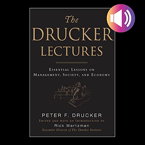 Cover THE DRUCKER LECTURES / PETER F. DRUCKER