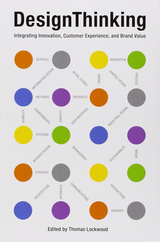 Cover DESING THINKING INTEGRATING INNOVATIOAN, CUSTAMER EXPERIENCE AND BRAND VALUE / THOMAS LOCKWOOD
