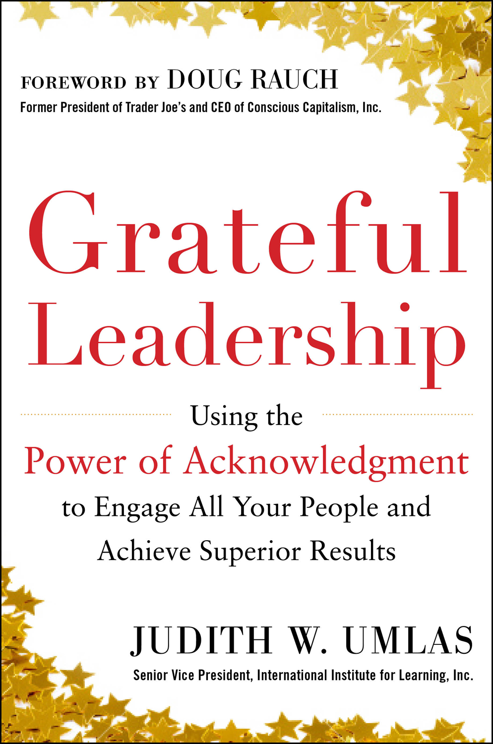 Cover GRATEFUL LEADERSHIP. / JUDITH W. UMLAS