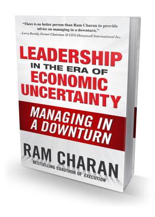 Cover LEADERSHIP IN THE OF ECONOMI UNCERTAINTY / RAM CHARAN