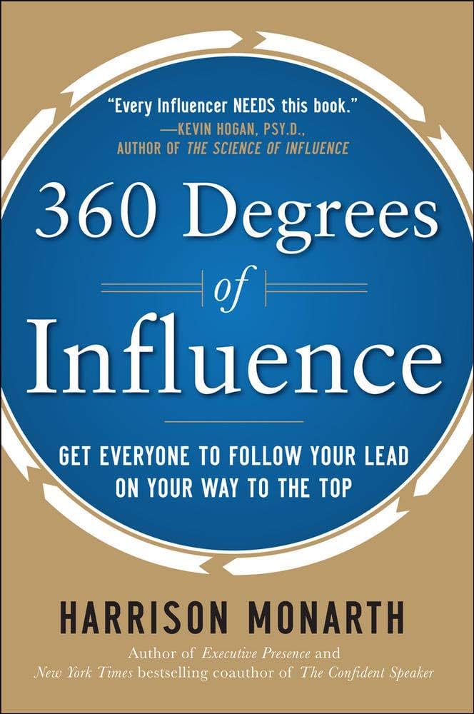 Cover 360 DEGREES INFLUENCE / HARRISON MONARTH