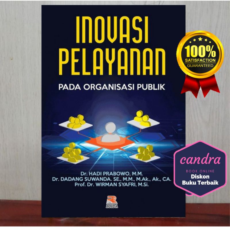 Cover INOVASI PELAYANAN PADA ORGANISASI PUBLIK / Dr. HADI PRABOWO,M,M