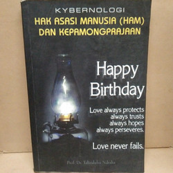 Cover KYBERNOLOGI HAK ASASI MANUSIA DAN KEPAMONGPRAJAAN / Prof. Dr. TALIZIDUHU NDRAHA