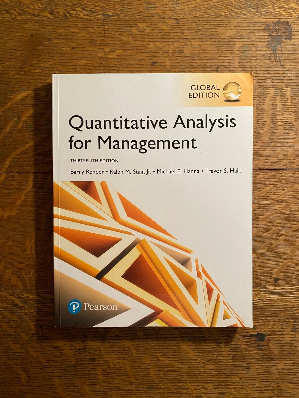 Cover QUANTITATIVE ANALYSIS FOR MANAGEMENT / BARRY RENDER