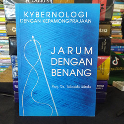 Cover KYBERNOLOGI DENGAN KEPAMONGPRAJAAN, JARUM DENGAN BENANG / Prof. Dr. TALIZIDUHU NDRAHA