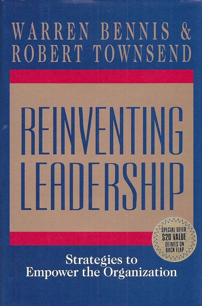 Cover REINVENTING LEADERSHIP :  STRATEGIES TO EMPOWER THE ORGANIZATION / WARREN BENNIS