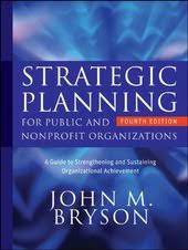 Cover STRATEGIS PLANNING FOR PUBLIC NONPROFIT ORGANIZATIONS / JOHN M. BRYSON