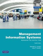 Cover MANAGEMENT INFORMATION SYSTEMS MANAGING THE DIGITAL FIRM / KENNETH C. LAUDON