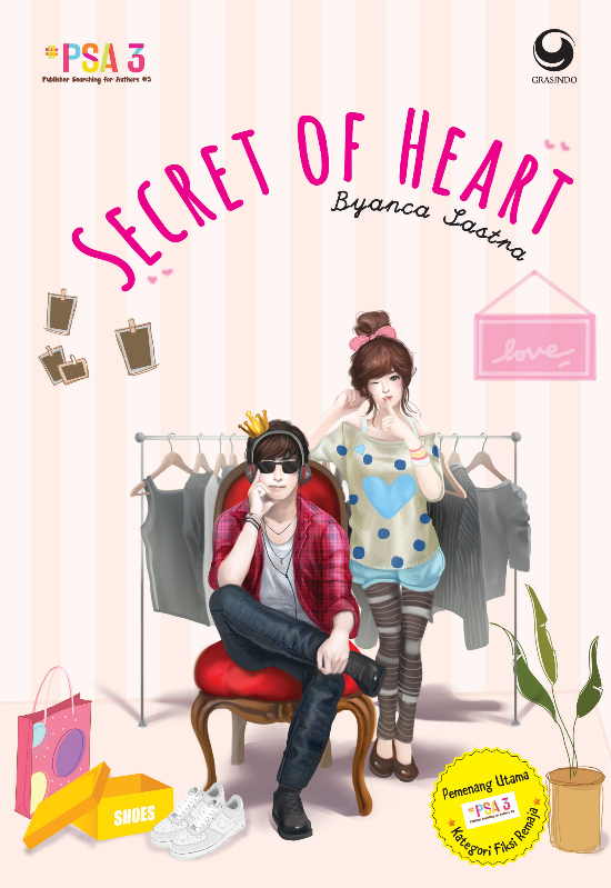 Cover SECRET OF HEART / BYANCA SASTNA