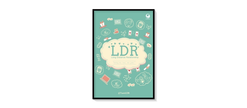 Cover LDR LONG DISTANCE REATIOSHIP :  Tentang aku Kamu dan Jarak / LDR