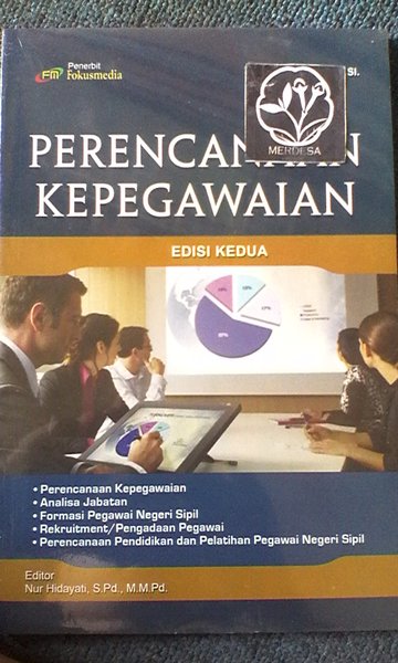 Cover PERENCANAAN KEPEGAWAIAN / Drs. HARSONO ,M.Si.