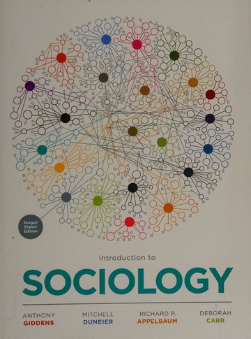 Cover INTRODUCTION TO SOCIOLOGY / ANTHONY GIDDENS