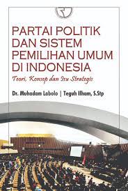 Cover PARTAI POLITIK DAN SISTEM PEMILIHAN UMUM DI INDONESIA :  Teori, Konsep dan Isu Strategis / DR. MUHADAM LABOLO