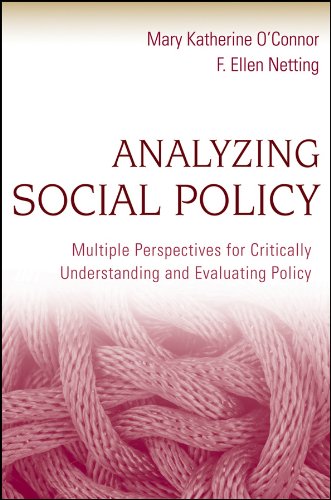 Cover ANALYZING SOCIAL POLICY / MARY KATHERINE 0'CONNOR