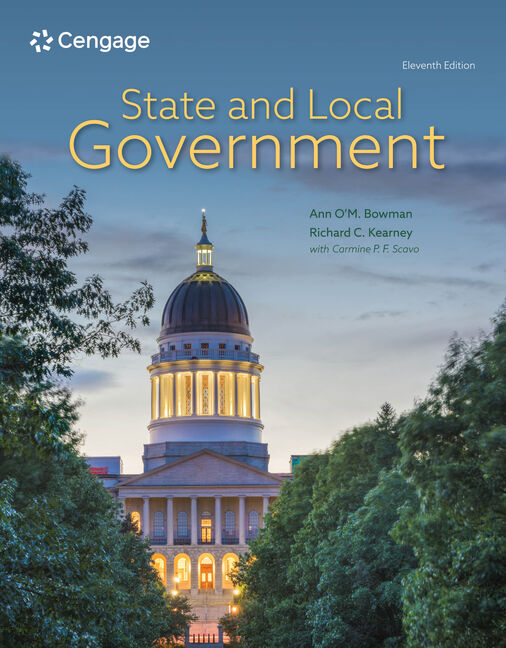 Cover STATE AND LOCAL GOVERNMENT / ANN O'M. BOWMAN