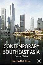 Cover CONTEMPORARY SOUTHEAST ASIA / MARK BEESON
